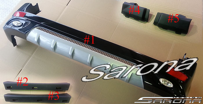 Custom Mercedes Sprinter  Van Rear Bumper (2007 - 2018) - $980.00 (Part #MB-094-RB)